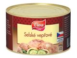 Peasant canned food with pork 400g