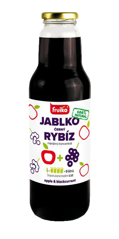 Fruiko Jablko Rybíz 750ml | PT Servis