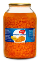 Pumpkin compote with pineapple flavor 3 400g