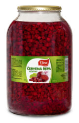 Červená řepa kostky 3 400g