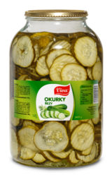 Cucumber slices 3 400g