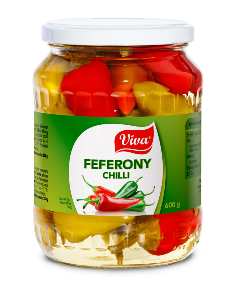 Viva Feferony Chilli 600g Web | PT Servis