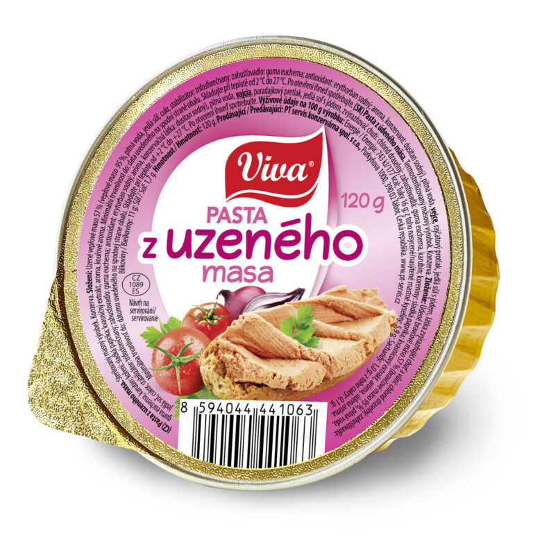 Viva Pasta Z Uzeného Masa 120g Web | PT Servis