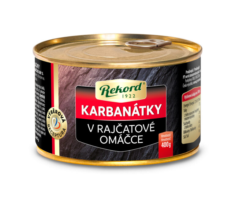 Rekord Karbanatky V Rajcatove Omacce 400 G Web | PT Servis